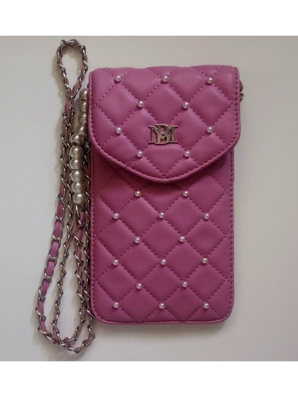 Badgley Mischka BM-4137 Purple Pearl Phone Case Crossbody Card · Sizes One Size